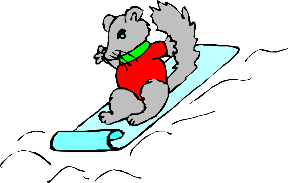 Cartoon Mouse in Red Shirt Clipart for Fun Designs