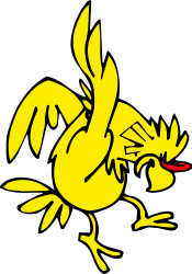 Yellow Pokemon with Red Nose Clipart: Vibrant and Playful Character Design