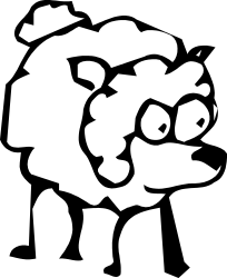 Black and White Lion Head Clipart: Bold and Majestic Graphics
