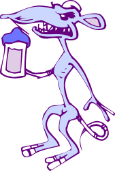 Cartoon Character with Backpack Clipart for Fun Adventures