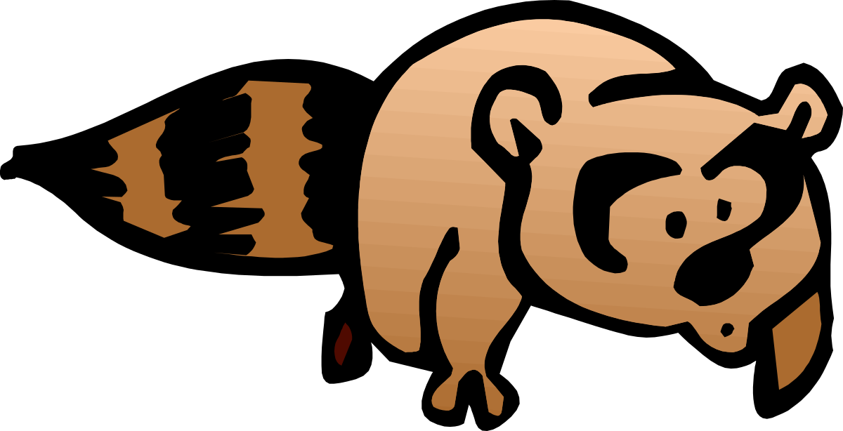 Brown and Black Pig Clipart - Playful Farm Animal Illustrations