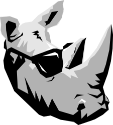 Wolf Head Clipart on Black Background - Bold and Striking Design