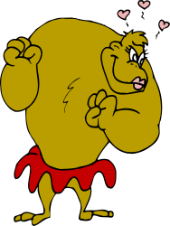 Cartoon Bear with Heart: Adorable Clipart for Your Projects