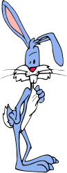 Cartoon Rabbit Holding Paper - Whimsical Clipart for Fun Projects