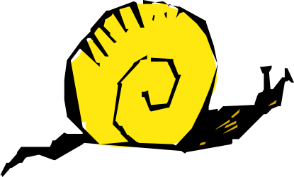 Yellow and Black Logo on Black Background - Stylish Clipart Design