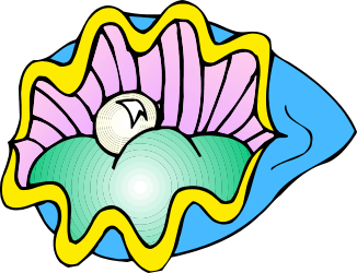 Cartoon Fish with Shell - Playful Clipart for Creative Projects