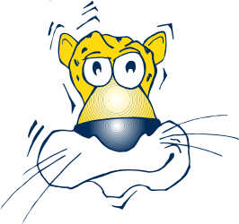 Cartoon Tiger with a Big Smile - Cheerful Wild Animal Clipart