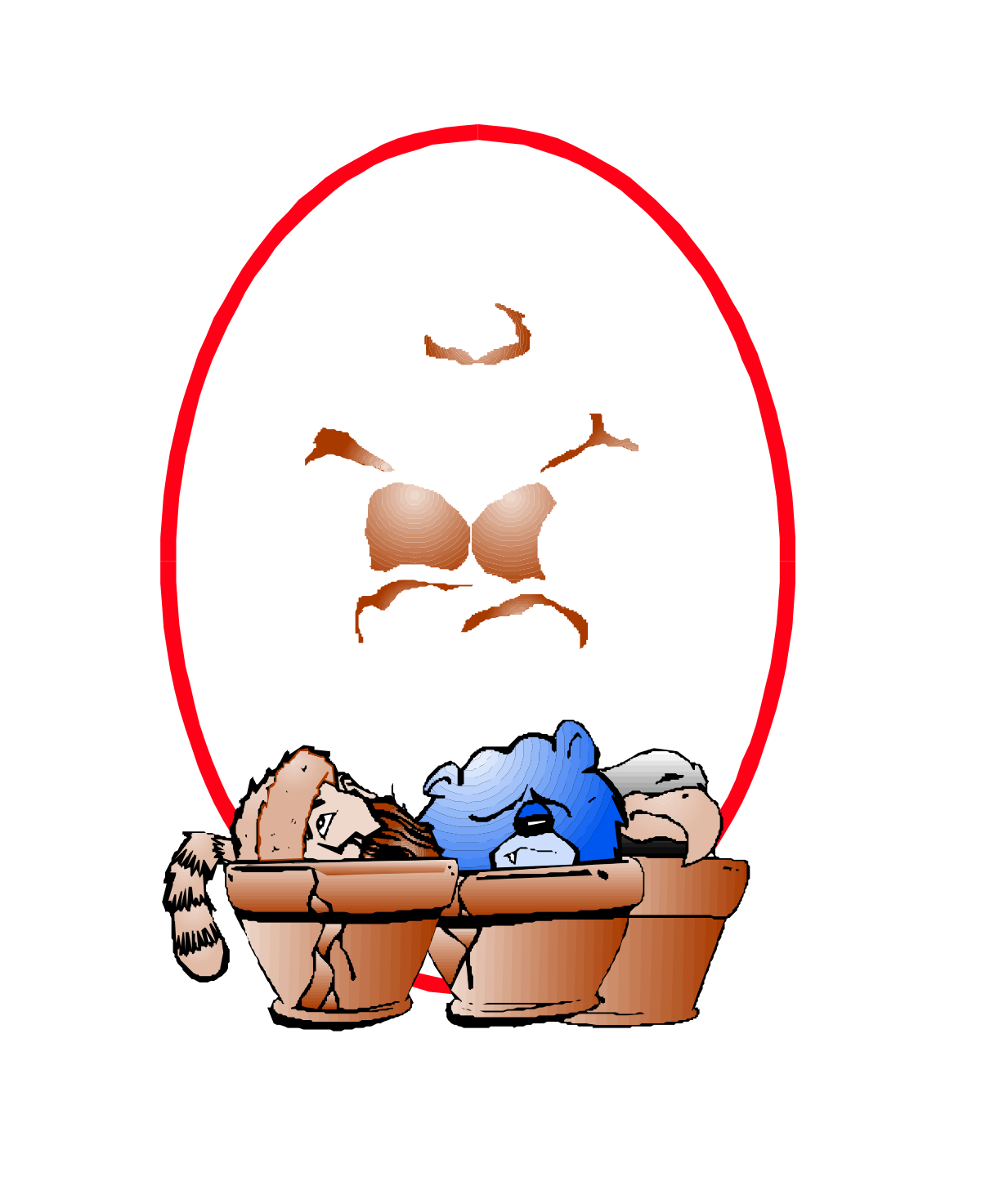 Man Relaxing on Couch with Dog - Cozy Clipart Scene