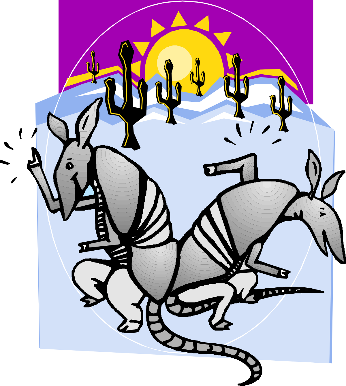 a horse and rider are in the middle of a purple circle clip art png transparent Horse and Rider in a Purple Circle Clipart