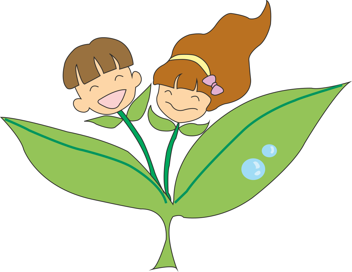 two girls sitting on a leaf with water droplets clip art png transparent Two Girls Sitting on a Leaf with Water Droplets Clipart