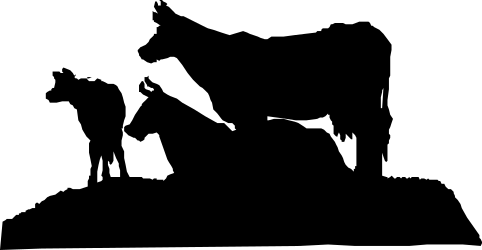 Black and White Silhouette of a Man - Versatile Clipart for Creative Projects