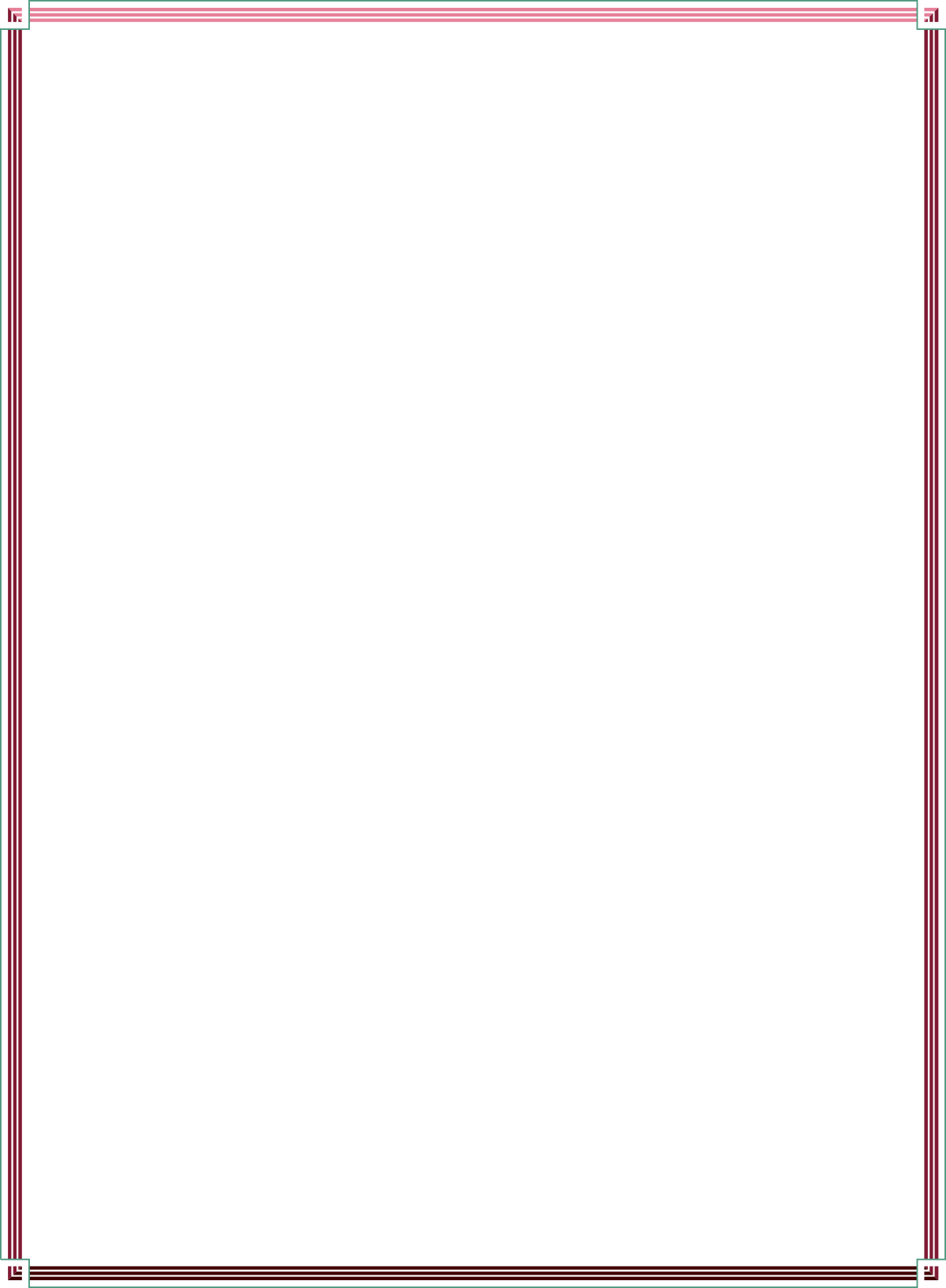 Red Border Frame Clipart - Stylish Square Design for Creative Projects