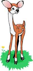 Deer and Fawn Clipart: Adorable Wildlife Illustrations