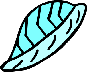 Blue Feather Icon Clipart for Elegant Designs