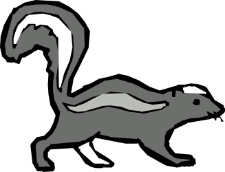 Squirrel Silhouette Clipart for Creative Projects