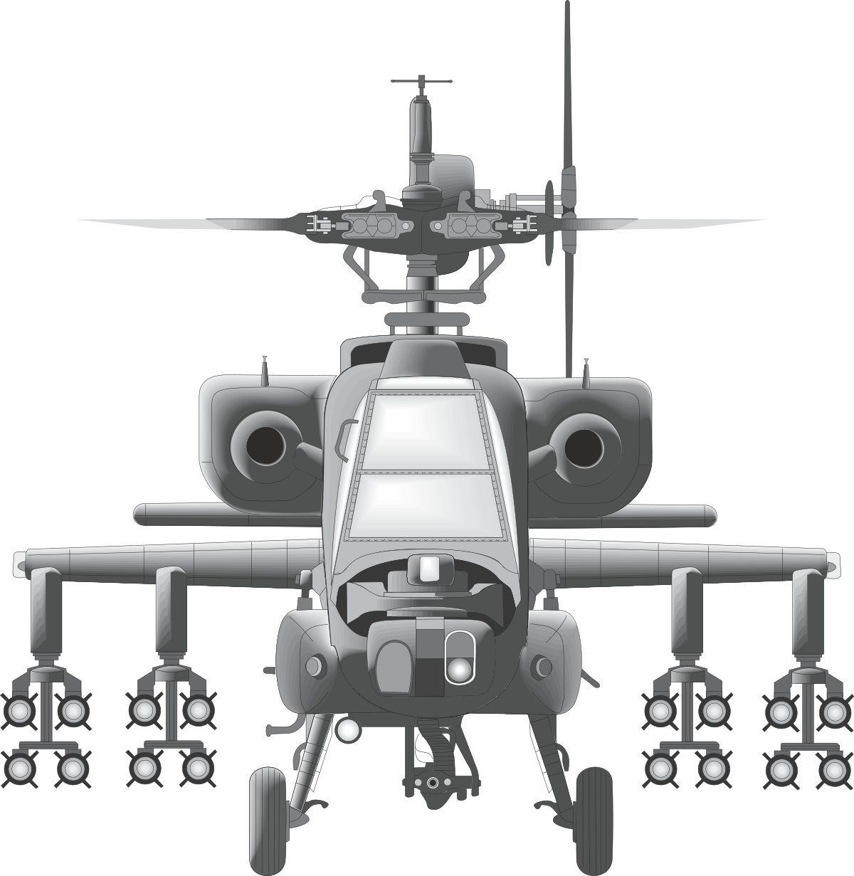 a small helicopter with four propellers and four propellers clip art png transparent Small Helicopter with Four Propellers Clipart for Creative Use