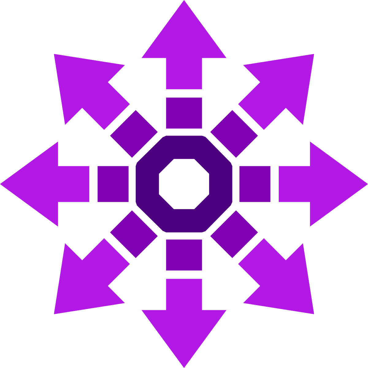 a purple and black icon of arrows clip art png transparent Purple and Black Arrow Clipart Icons for Dynamic Designs