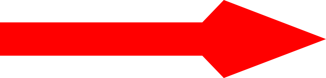 Red Arrow Pointing Left Clipart - Dynamic Directional Graphic