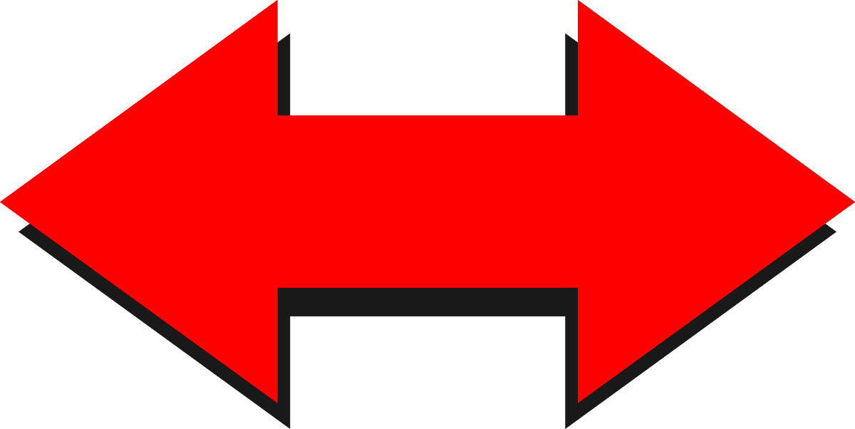 a red arrow pointing up to the left clip art png transparent Red Arrow Pointing Up Left - Dynamic Clipart Illustration
