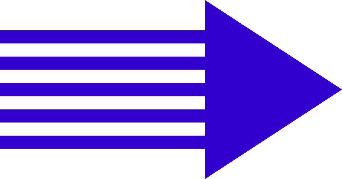 Blue Arrow Clipart: Pointing Right for Directional Guidance
