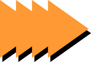 Orange Arrow Icon Clipart - Dynamic Directional Symbol