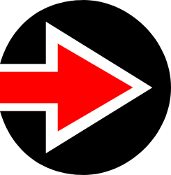 Red Arrow Pointing Left Clipart for Dynamic Visuals