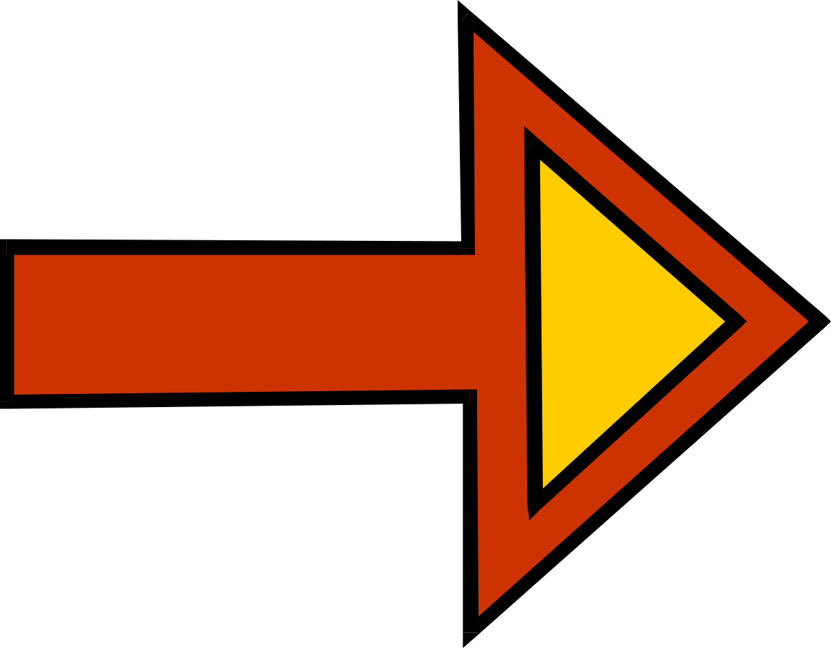 Red Arrow Pointing Up to the Right - Dynamic Directional Clipart