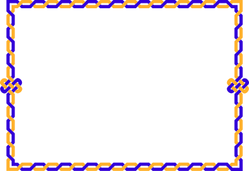 Square Frame Clipart with Intricate Pattern Design