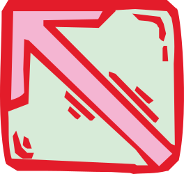 No Symbol Red and Green Clipart Icon