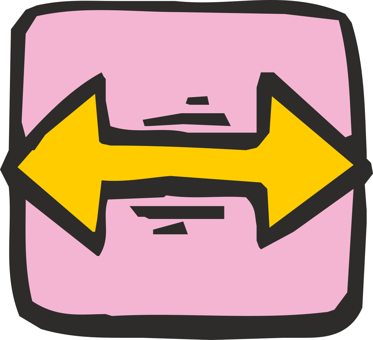 Arrows Pointing in Opposite Directions - Dynamic Clipart for Versatile Use