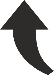 Black Arrow Icon Clipart - Dynamic Directional Graphics