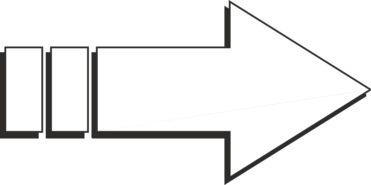 White Upward Arrow Clipart - Directional Symbol for Dynamic Design