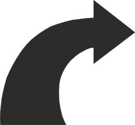 Black Arrow Pointing Up Right - Vector Clipart for Directional Guidance
