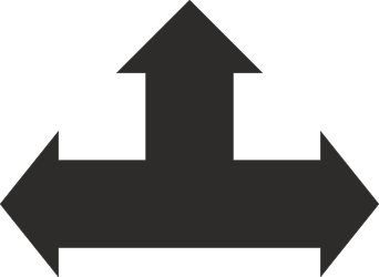 Black Arrow Icon Clipart for Dynamic Directions