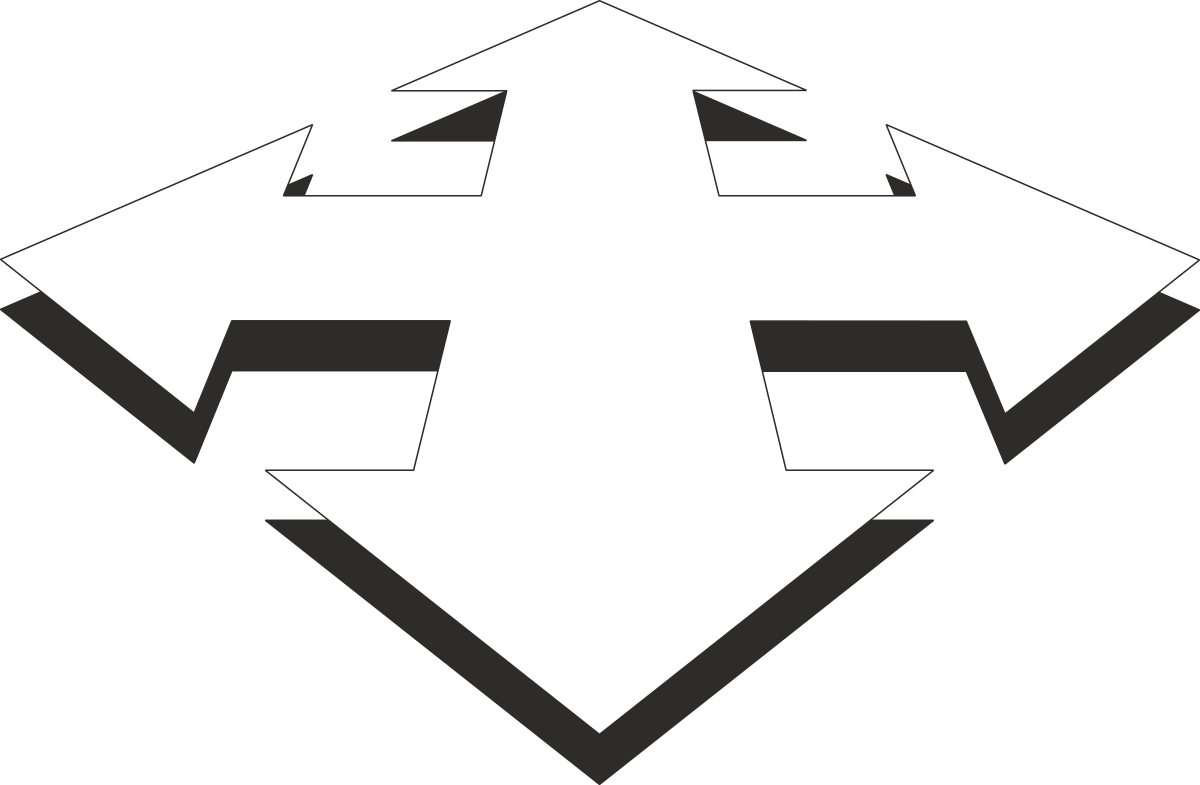 White Cross on Black Background - Stunning Clipart for Design