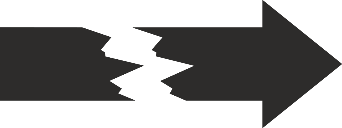 Arrow Icon Clipart Black and White - Dynamic Directional Graphics