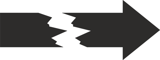 Arrow Icon Clipart Black and White - Dynamic Directional Graphics