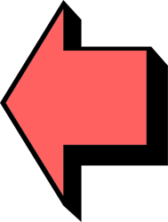 Red Arrow Pointing Up Right Clipart for Dynamic Directional Signage