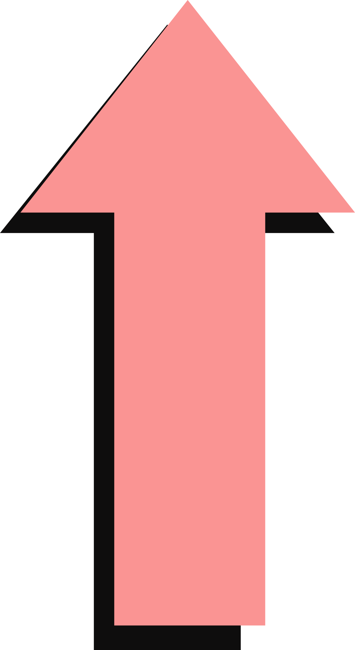 a pink arrow pointing up clip art png transparent Pink Arrow Pointing Up Clipart for Dynamic Directional Designs
