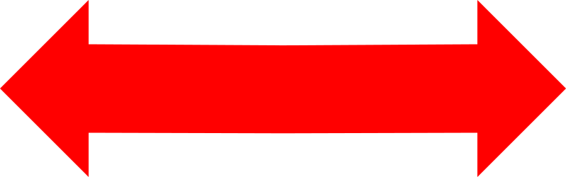 Red Arrow Clipart Pointing Upwards to the Left