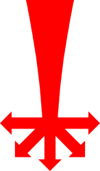 Red Arrow Clipart Pointing Up Left - Dynamic Directional Graphics