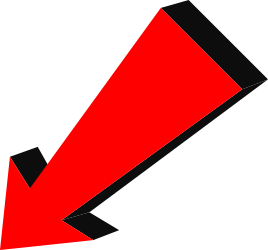 Red Arrow Icon Pointing Upward Right for Dynamic Visuals