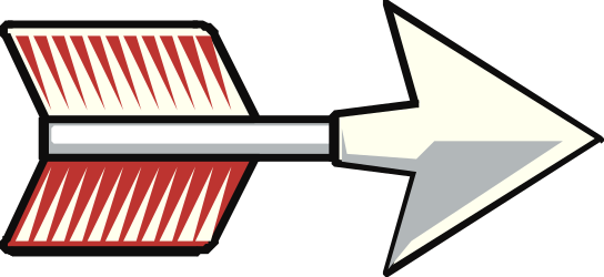 Red Arrow Clipart Pointing Upwards Left - Dynamic Directional Graphics