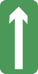 Green Arrow Icon with White Arrow - Perfect Clipart for Directional Indicators