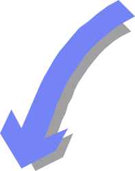 Blue Arrow Pointing Up Right Clipart for Dynamic Designs