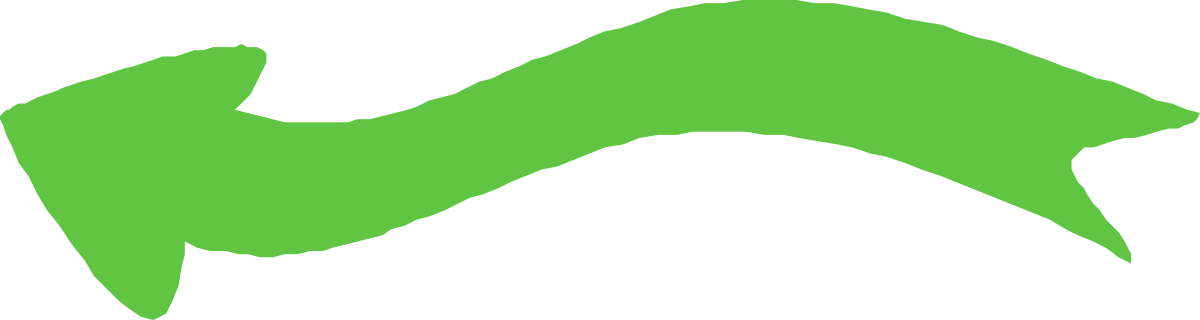 Green Mountain Clipart on Black Background - Nature Illustration