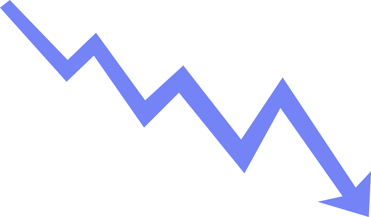 Blue Arrow Clipart - Upward Direction Symbol