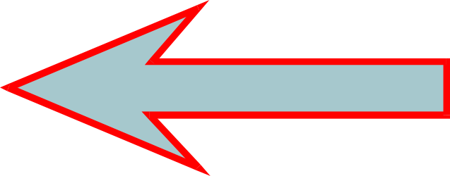 Red Arrow Clipart Pointing Up Left - Directional Design for Your Projects