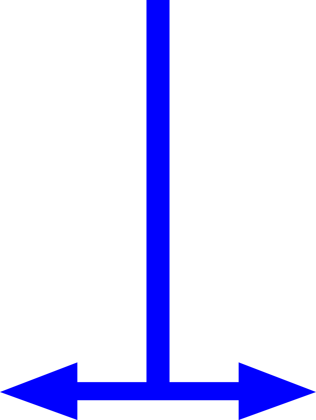 Blue Arrow Pointing Upwards Left - Dynamic Clipart for Your Projects