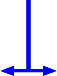 Blue Arrow Pointing Upwards Left - Dynamic Clipart for Your Projects